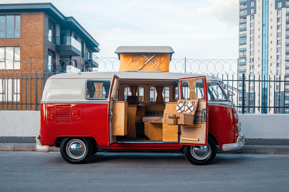 Klassischer VW Bulli – Symbol des Vanlife