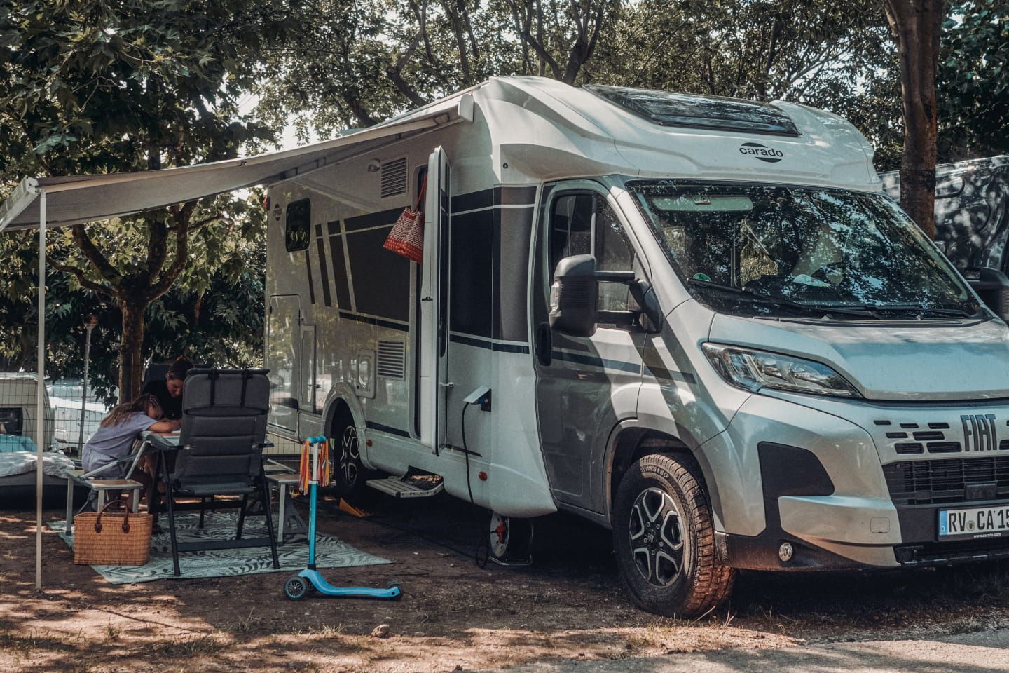 Komfort und Erholung beim Festival im Wohnmobil