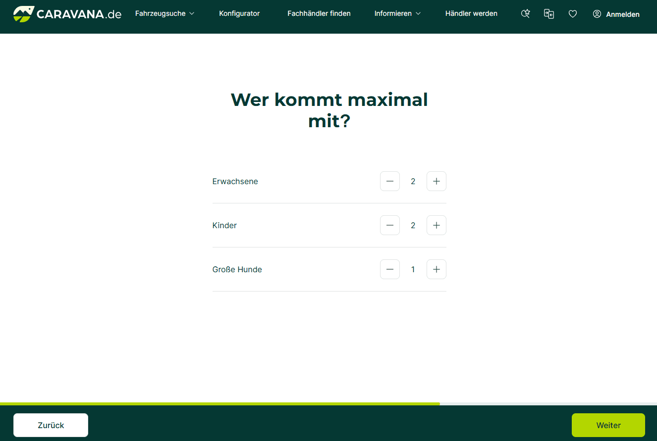 Wer kommt maximal mit