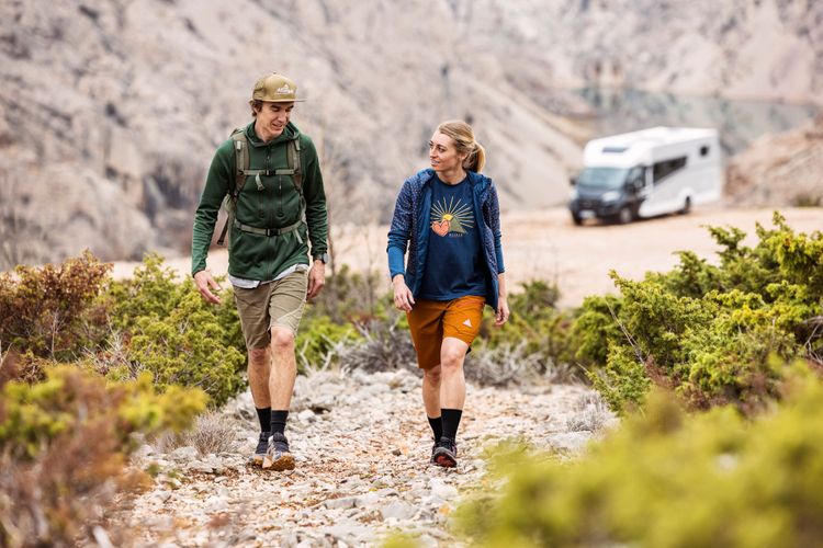 Camping und Wandern